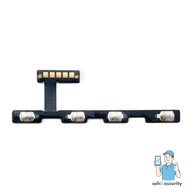 Volume Button Flex Cable for Motorola Moto E40 thumbnail